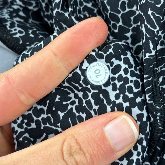 Lululemon Fast and Free Tight II 25" *Non-Reflective Nulux Polar Shift Ice Grey - Picture 5 of 6